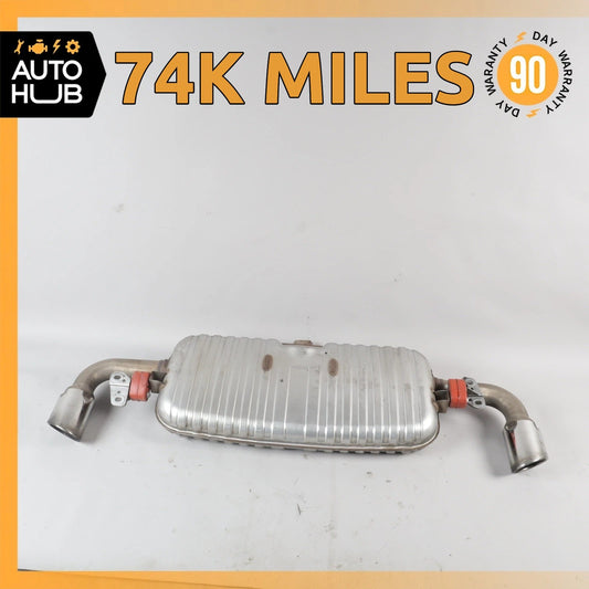 11-15 Audi 8J TT Quattro Dual Exhaust Muffler Tips Assembly 8J0253611S OEM - photo 1