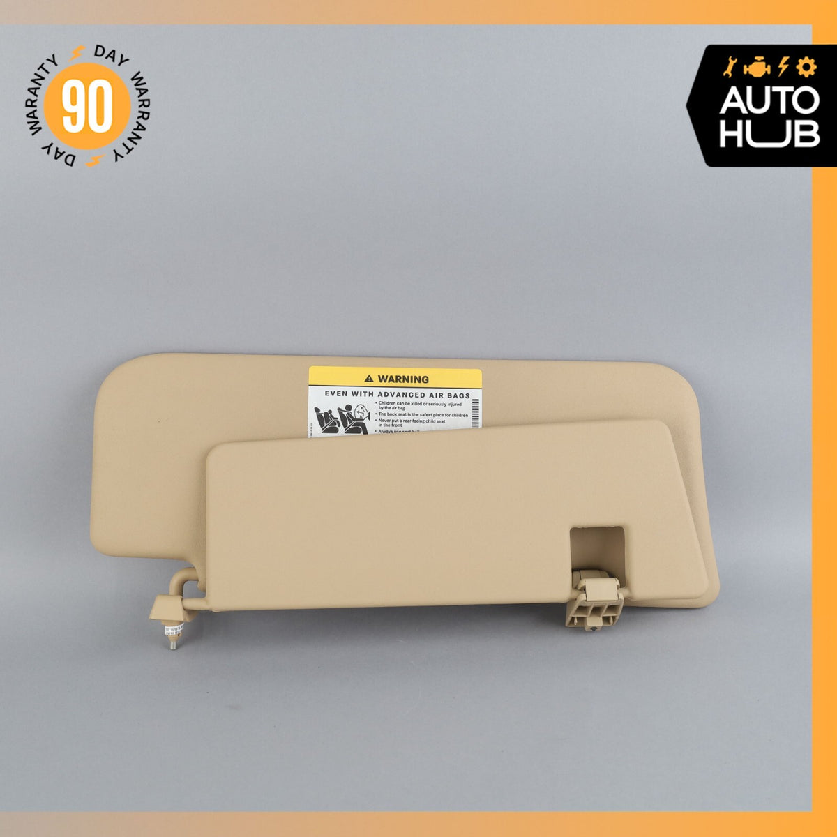 06-12 Mercedes W164 ML63 GL350 Sun Visor Sunvisor Front Left Driver Side OEM - photo 2