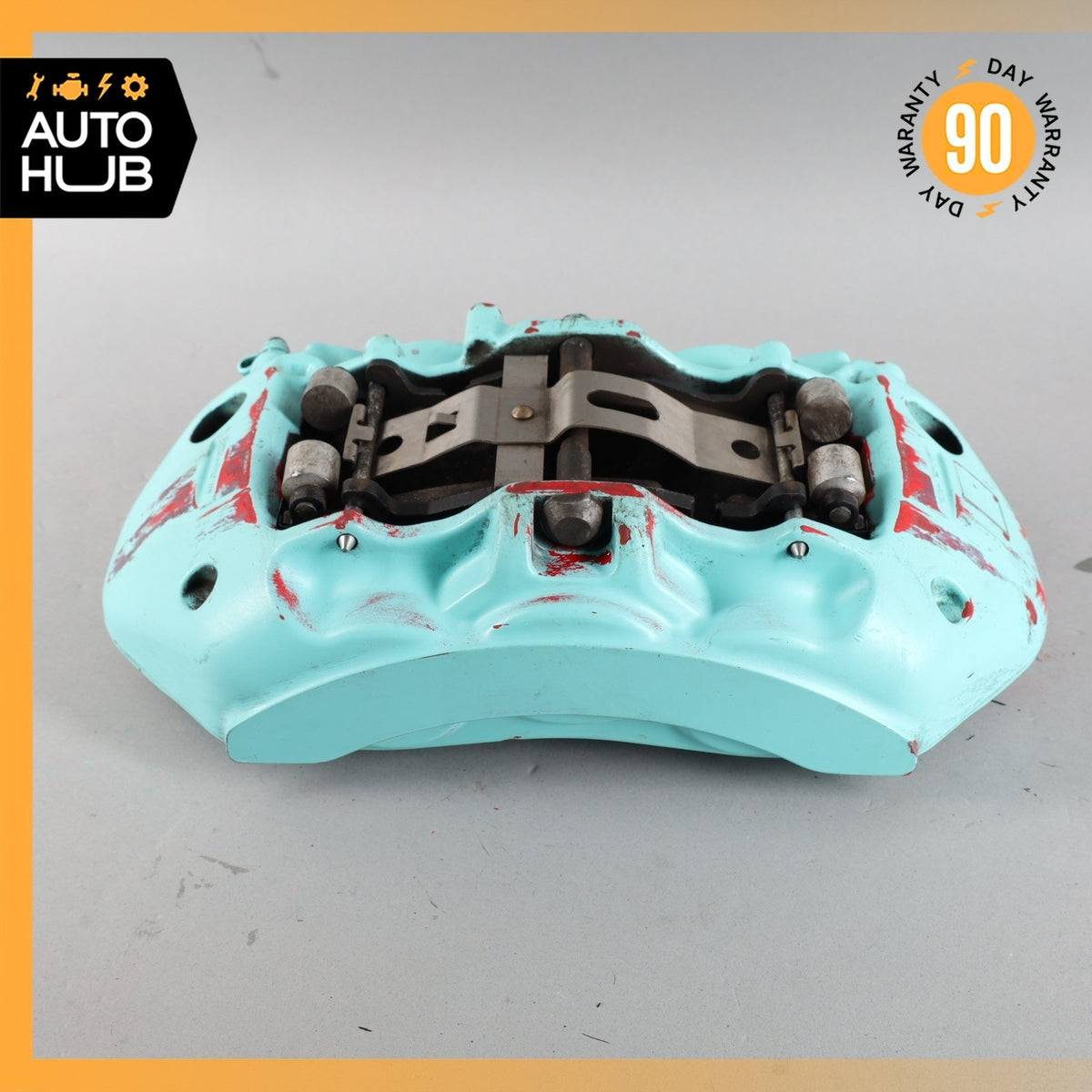 13-20 Mercedes W205 C63 S65 AMG S600 Front Left & Right Brake Calipers Set OEM - photo 9