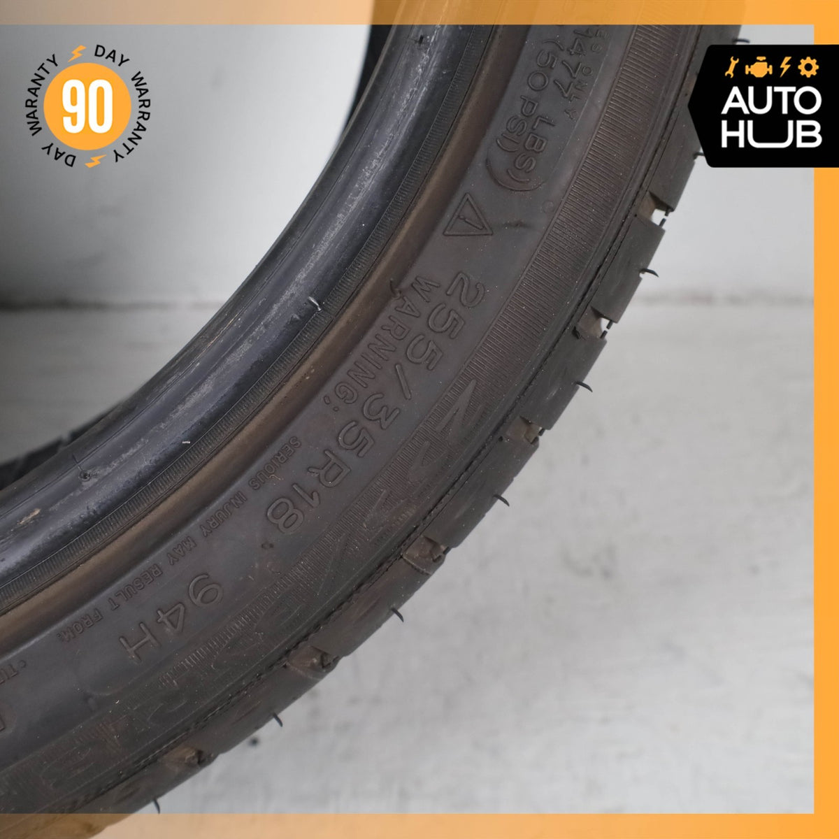 255/35R18 Michelin Primacy MXM4 255 35 18' 94H 8.5/32" Tire Set of 2 - photo 16