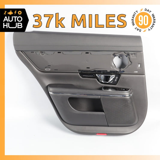 10-18 Jaguar XJ X351 SWB Rear Left Side Interior Door Panel Trim OEM 37k - photo 1
