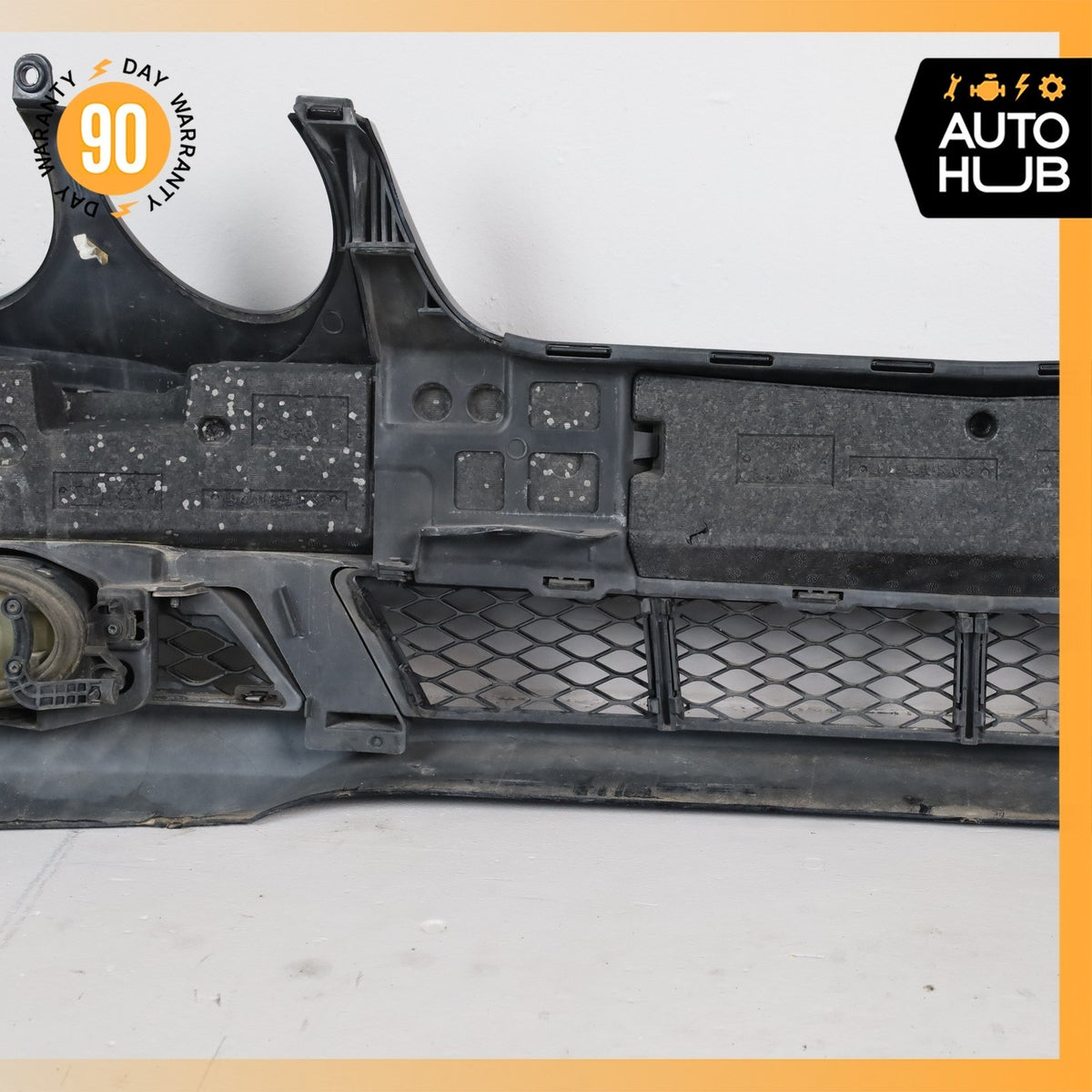 07-09 Mercedes W211 E320 E350 E550 Base Front Bumper Cover Assembly Black OEM - photo 18