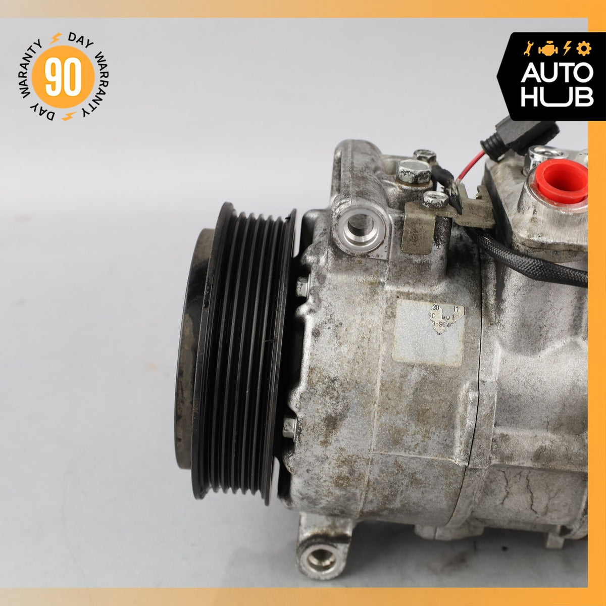03-11 Mercedes R171 SLK350 CLK55 C55 AMG A/C AC Air Conditioner Compressor OEM - photo 4
