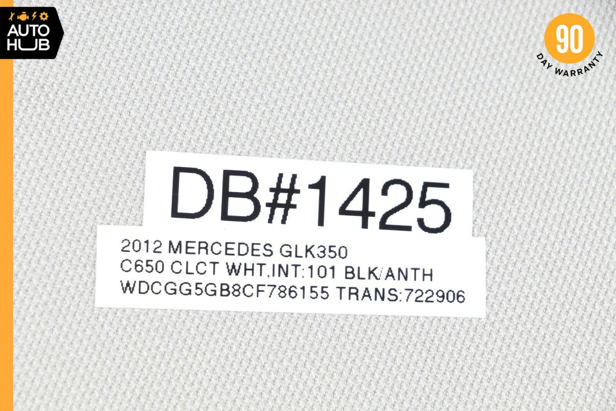 10-15 Mercedes X204 GLK350 GLK250 Rear Right C Pillar Side Panel Trim Grey OEM - photo 11