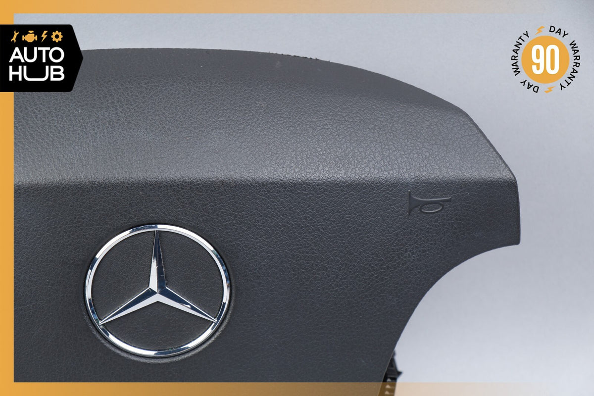 00-06 Mercedes W220 S500 CL500 S55 AMG Steering Wheel Air Bag Airbag Black OEM - photo 3