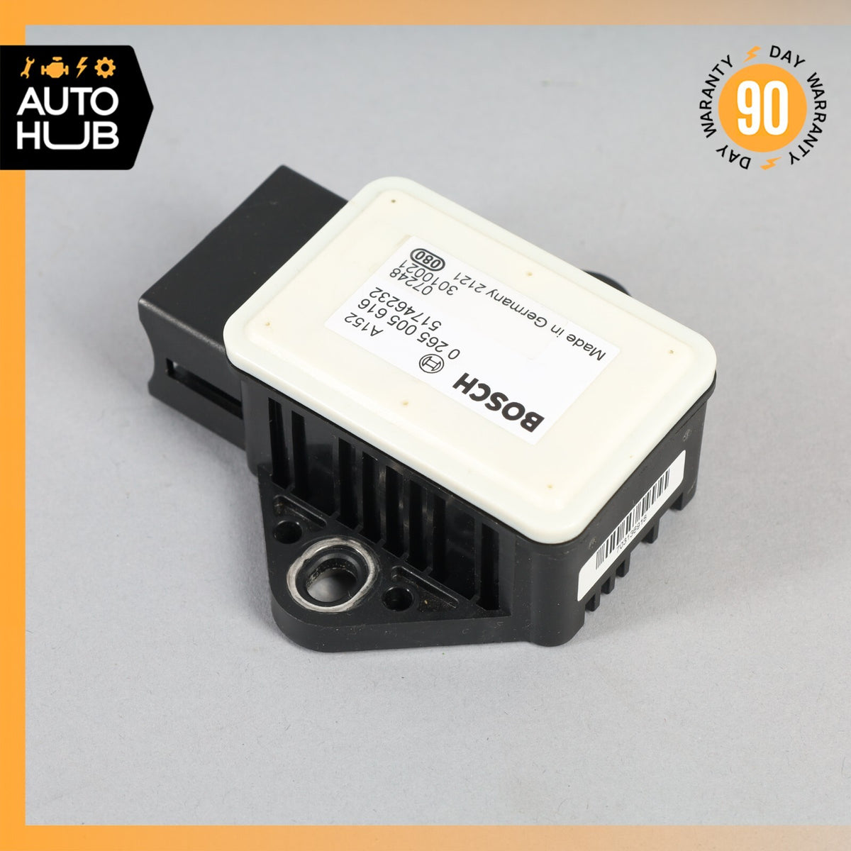 03-19 Maserati GranTurismo Quattroporte Gran Cabrio Yaw Turn Rate Sensor OEM 76k - photo 3