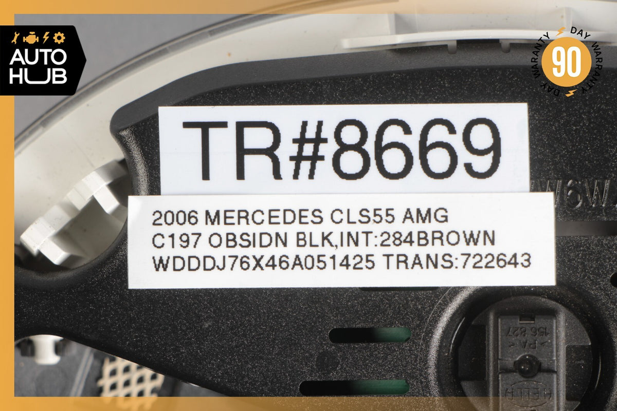 03-11 Mercedes W219 CLS55 AMG E350 Rear Overhead Dome Light Beige 2118206601 OEM - photo 11
