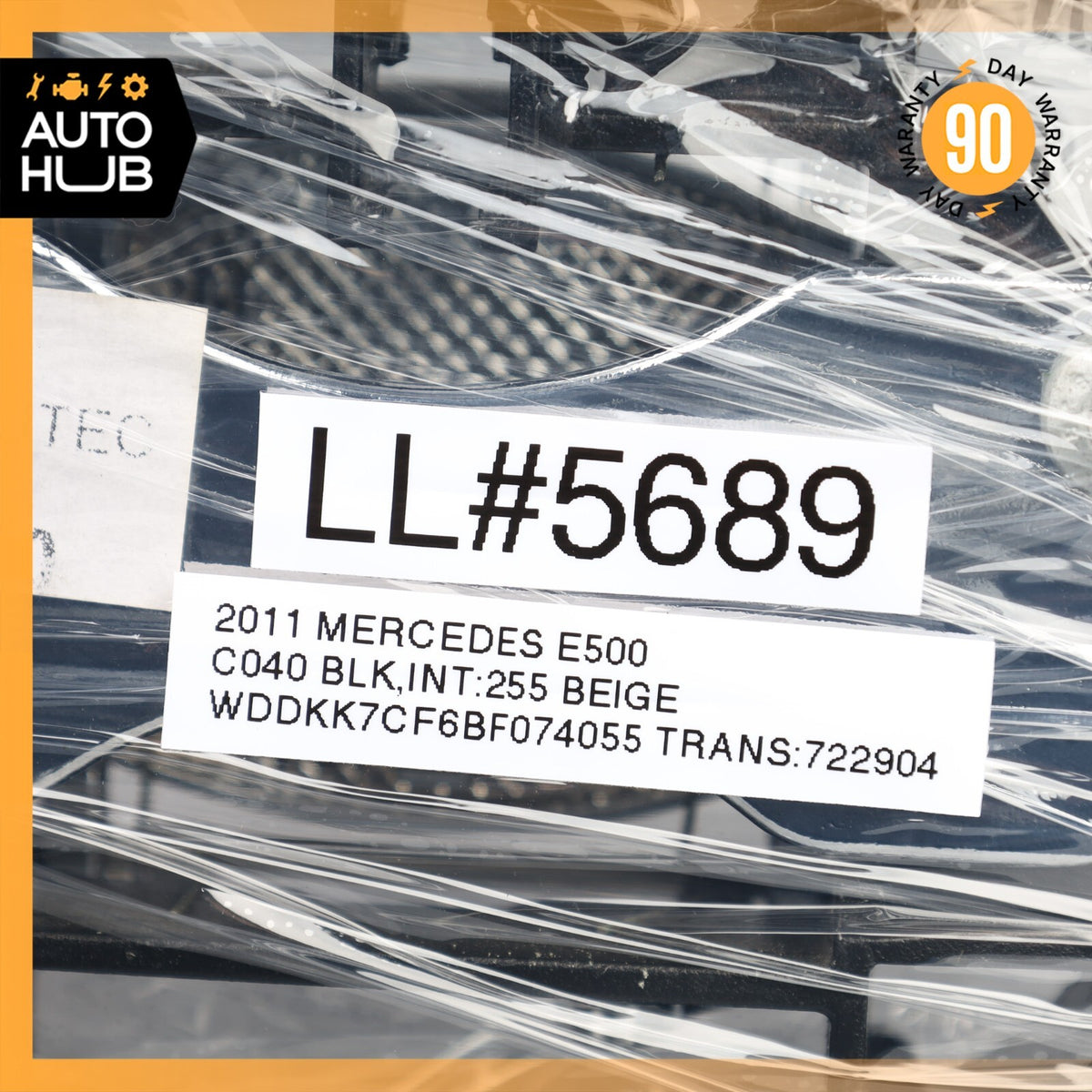Mercedes W207 E550 E400 Right Side Folding Top Case Cover 2097500625 OEM 46k - photo 10