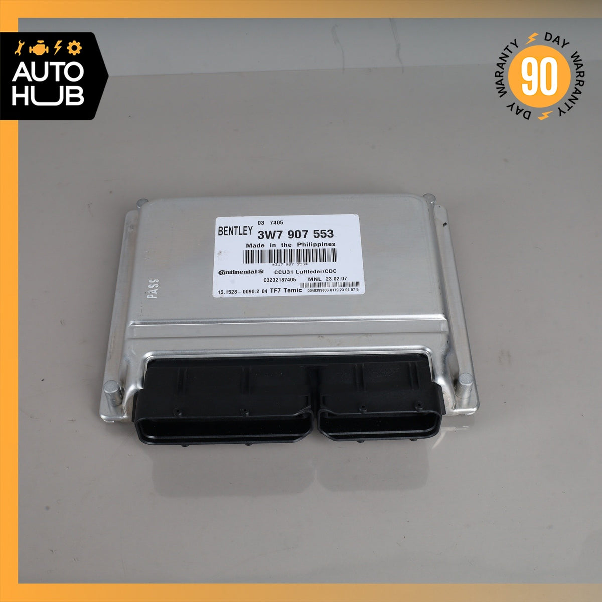 07-11 Bentley Continental GTC Convertible Air Suspension Control Module OEM 40k - photo 3
