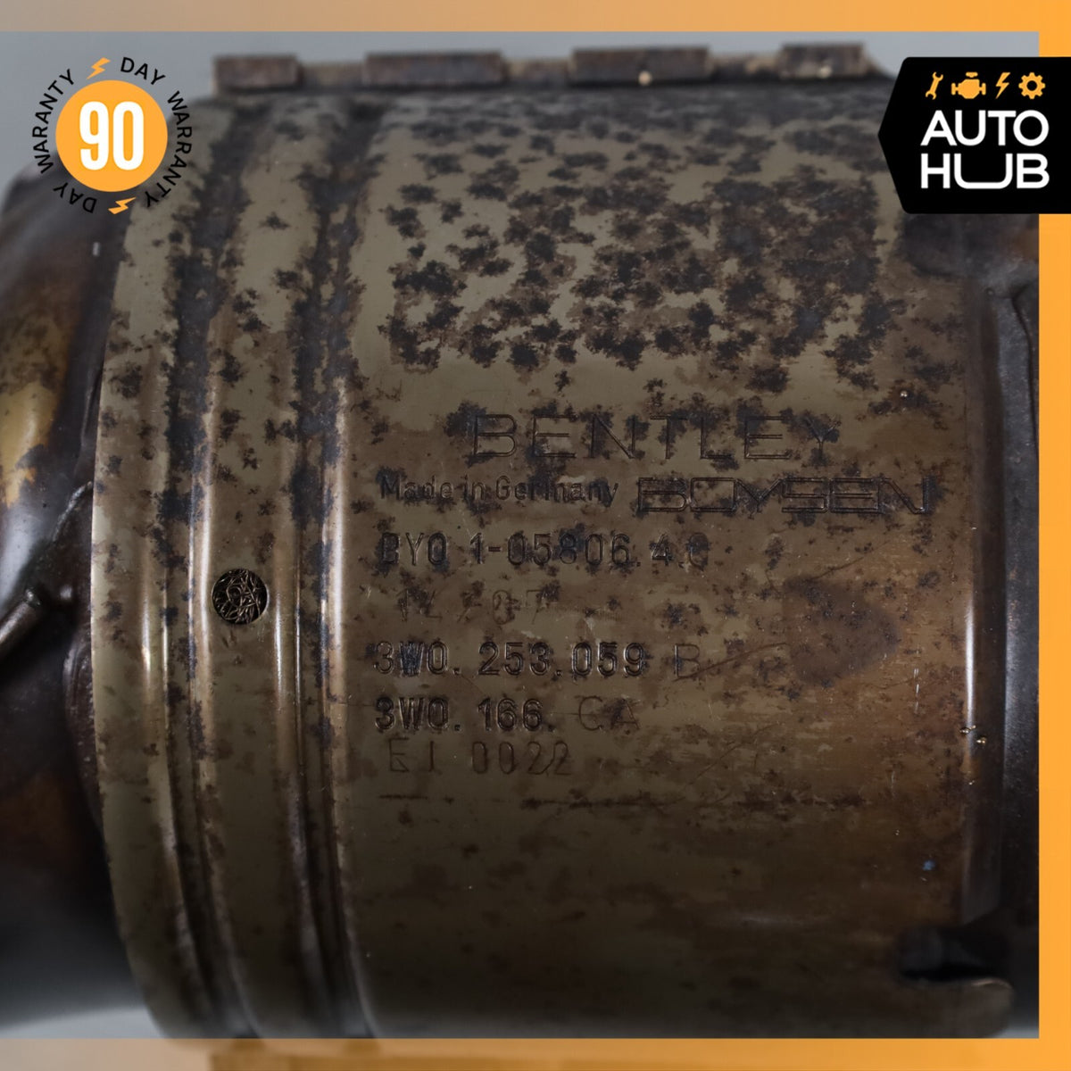 03-13 Bentley Continental GTC GT Exhaust Downpipe Left & Right Side Set OEM 60k - photo 8