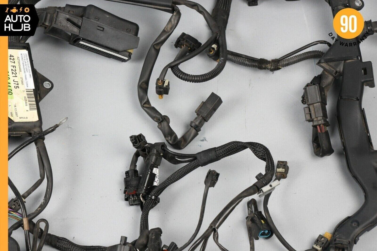 07-11 Mercedes W221 S550 CL550 M273 5.5L Engine Motor Cable Wire Harness OEM - photo 6