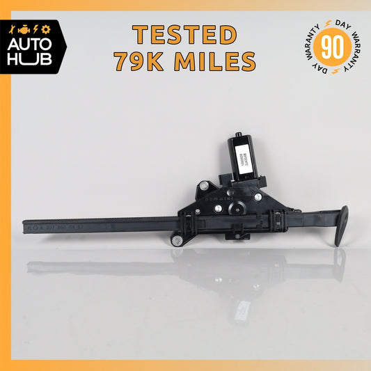 10-17 Mercedes W207 E550 E350 Right Side Seat Belt Feeder Motor Black OEM - photo 1