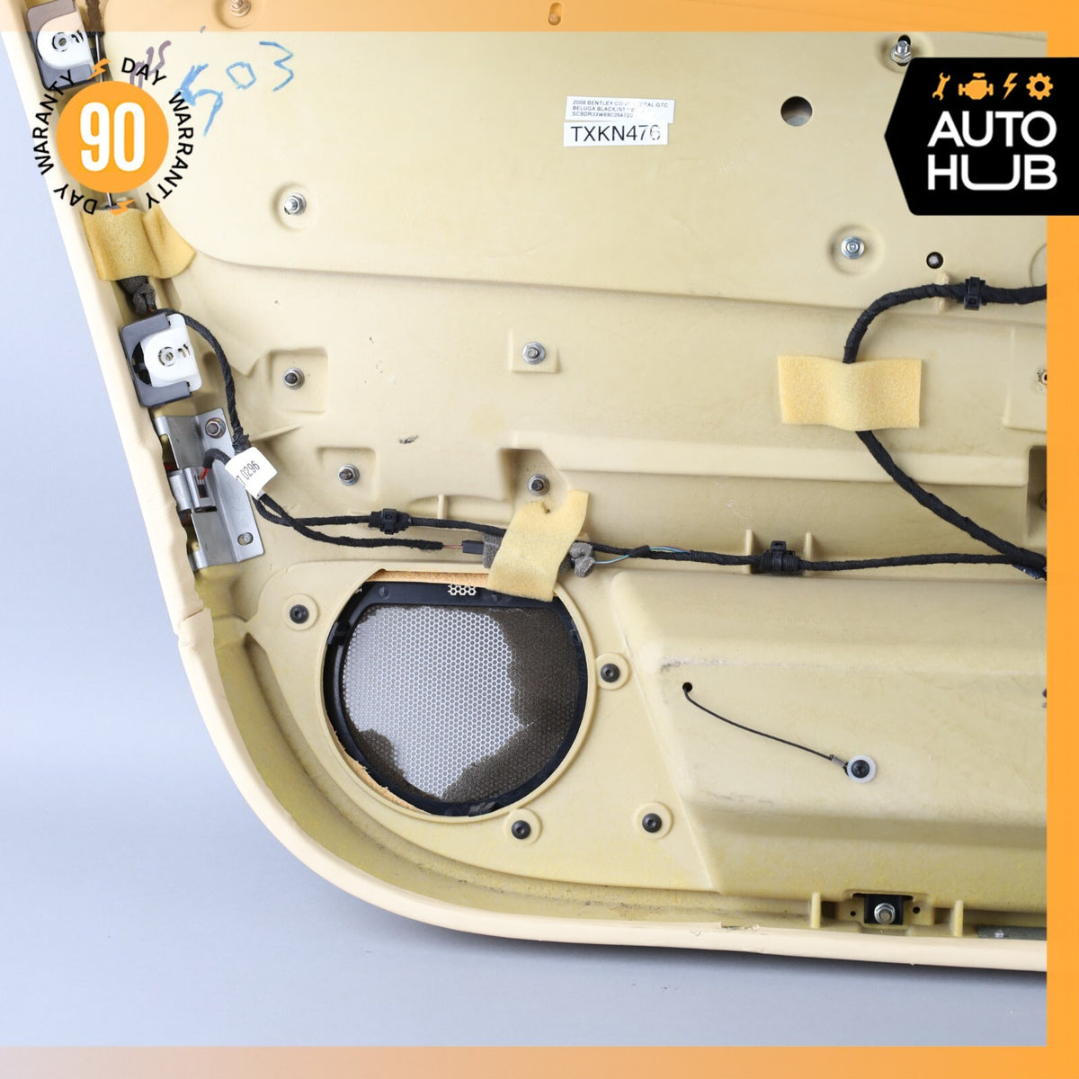 07-11 Bentley Continental GTC Right Passenger Side Interior Door Panel OEM 63k - photo 12