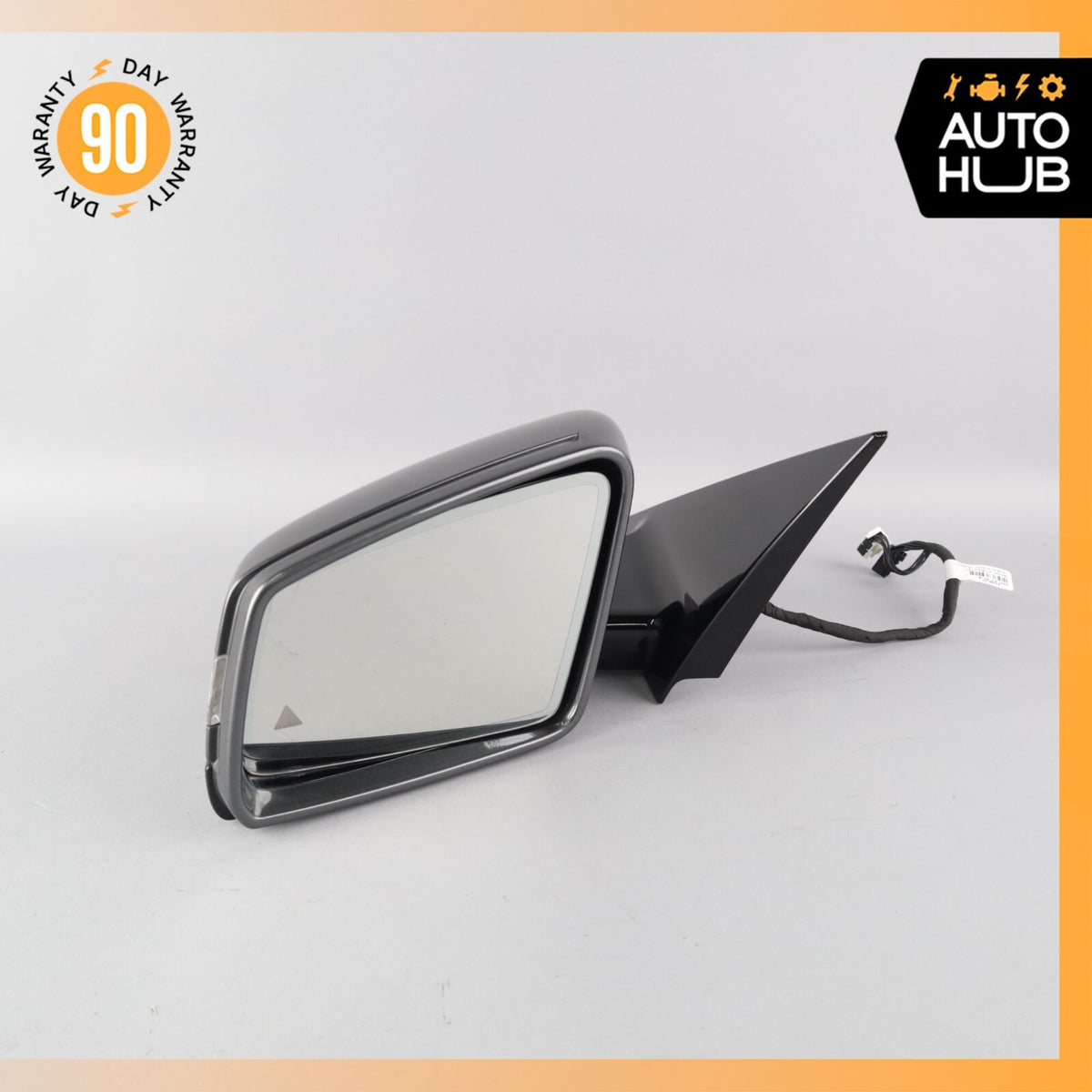 10-17 Mercedes W207 E350 E550 Left Side Rear View Door Mirror w/Blind Spot OEM - photo 2