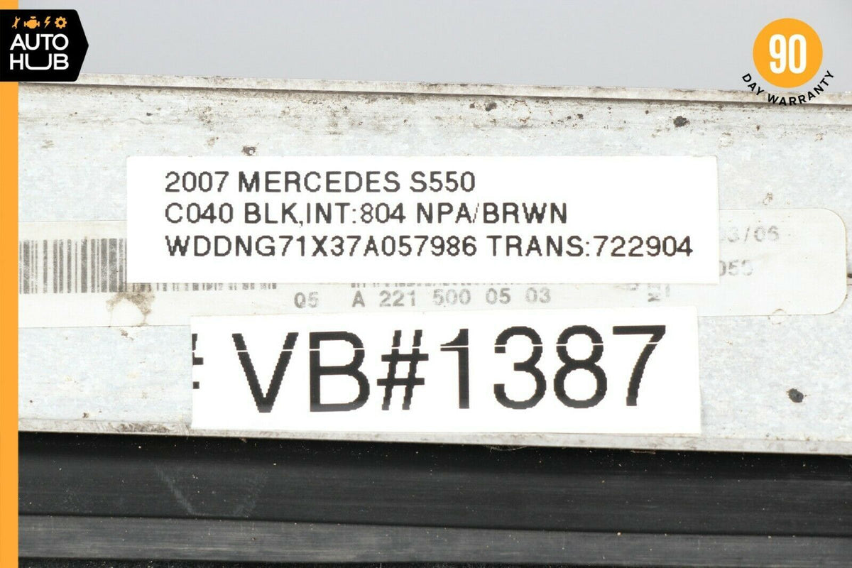 07-09 Mercedes W221 S550 CL550 Cooling Radiator AC A/C Condenser Oil Cooler OEM - photo 13