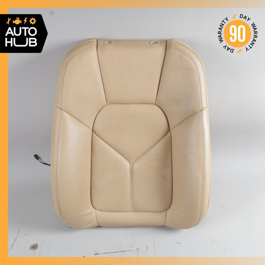 11-18 Porsche Cayenne 958 Front Right Side Seat Upper Cushion Beige OEM - photo 1