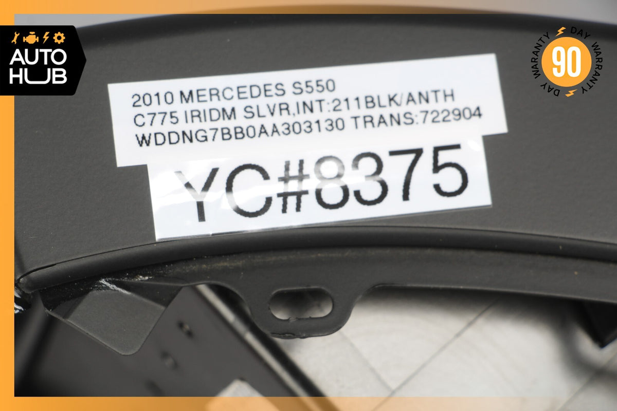07-14 Mercedes W221 S550 CL550 Dashboard Dash AC A/C Air Vent Right Black OEM - photo 8