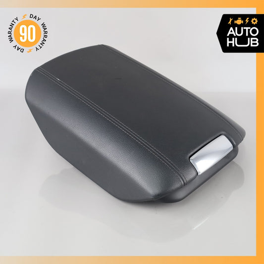 11-14 Porsche Cayenne 958 Center Console Arm Rest Armrest Cover Black OEM - photo 1