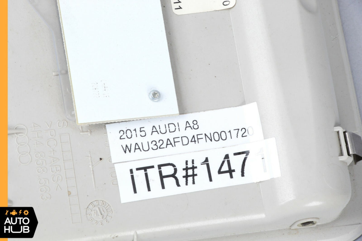 11-17 Audi D4 A8 A8L Rear Overhead Vanity Mirror Left And Right 4H4858563A OEM - photo 12