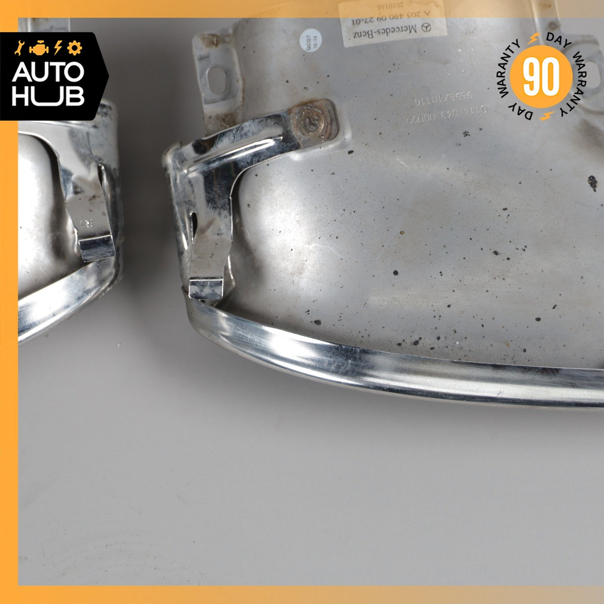 Mercedes W207 E350 E400 Left & Right Side Exhaust Mufflers Tips Set OEM - photo 20