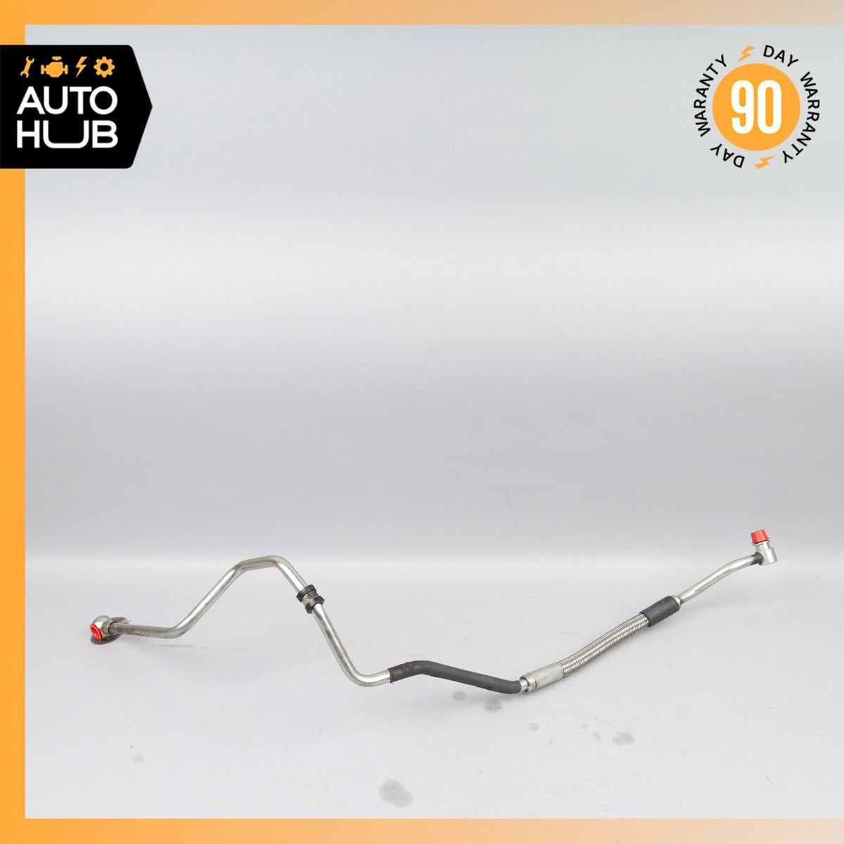 04-19 Maserati GranTurismo M145 Transmission Oil Cooler Line Hose Pipe OEM - photo 1
