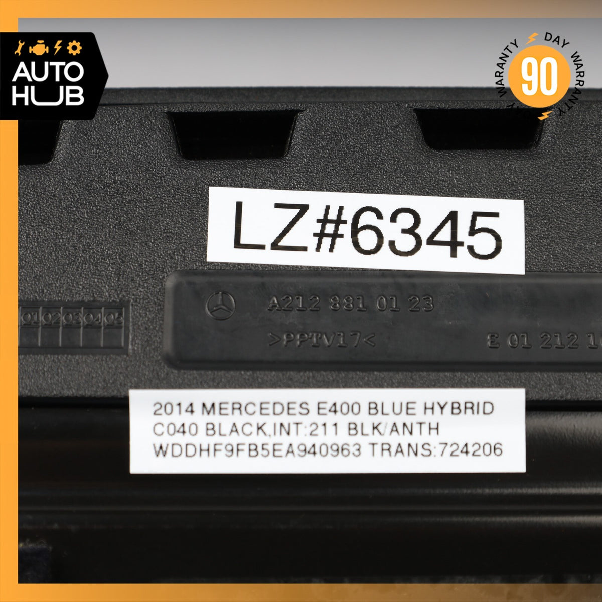 10-16 Mercedes W212 E400 CLS550 Left Driver Side Under Seat Compartment OEM - photo 10