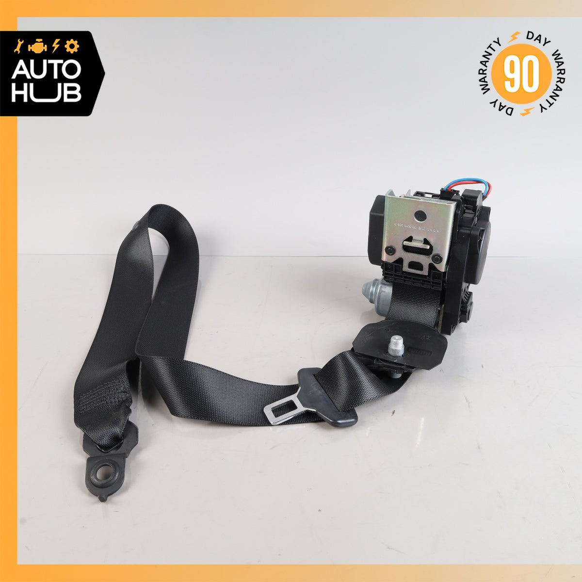 07-09 Mercedes W211 E350 CLS63 CLS550 Front Right Passenger Side Seat Belt OEM - photo 1