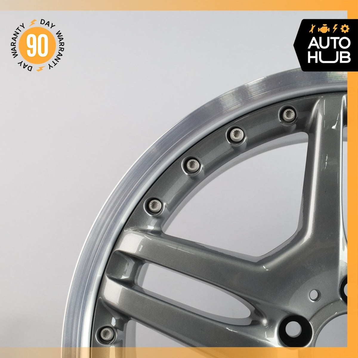 Mercedes W215 CL55 S55 AMG S600 8.5 x 19 19" Front Wheel Rim OEM - photo 3