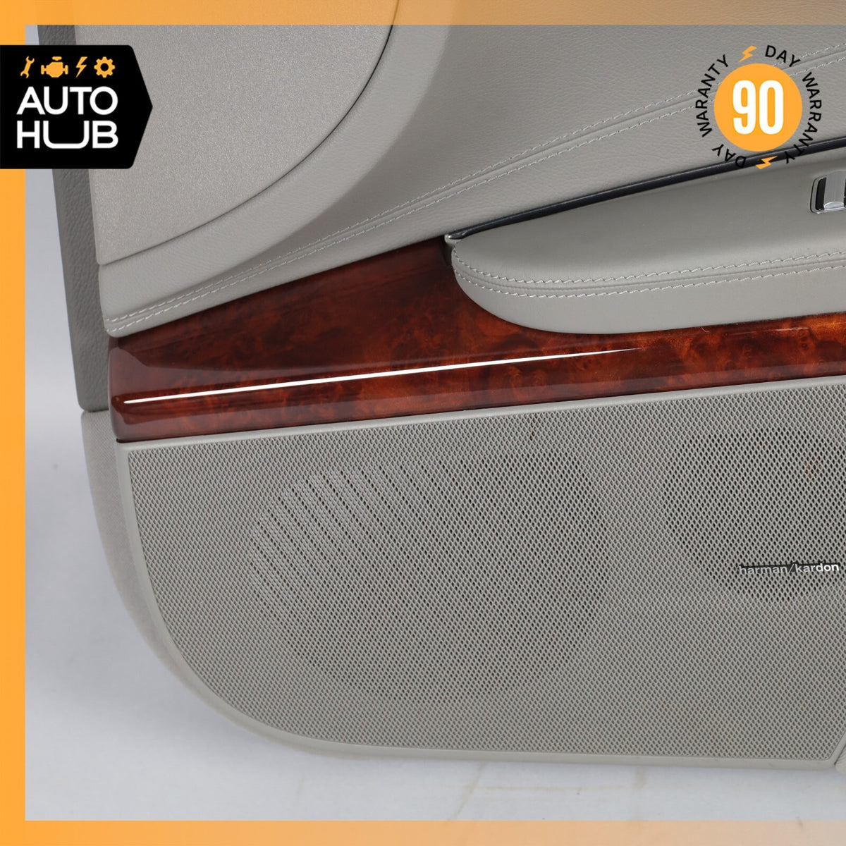 07-10 Mercedes W216 CL550 Front Right Passenger Interior Door Panel Gray OEM - photo 6