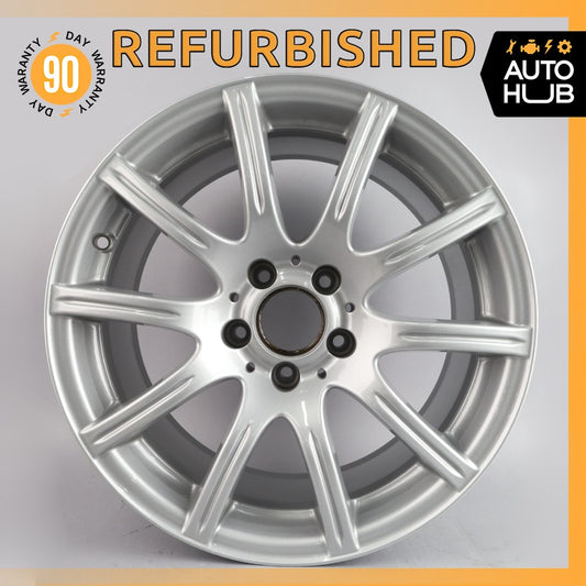 Mercedes R171 SLK280 SLK300 8.5 x 17 17" Rear Wheel Rim Gray 1714012302 OEM - photo 1