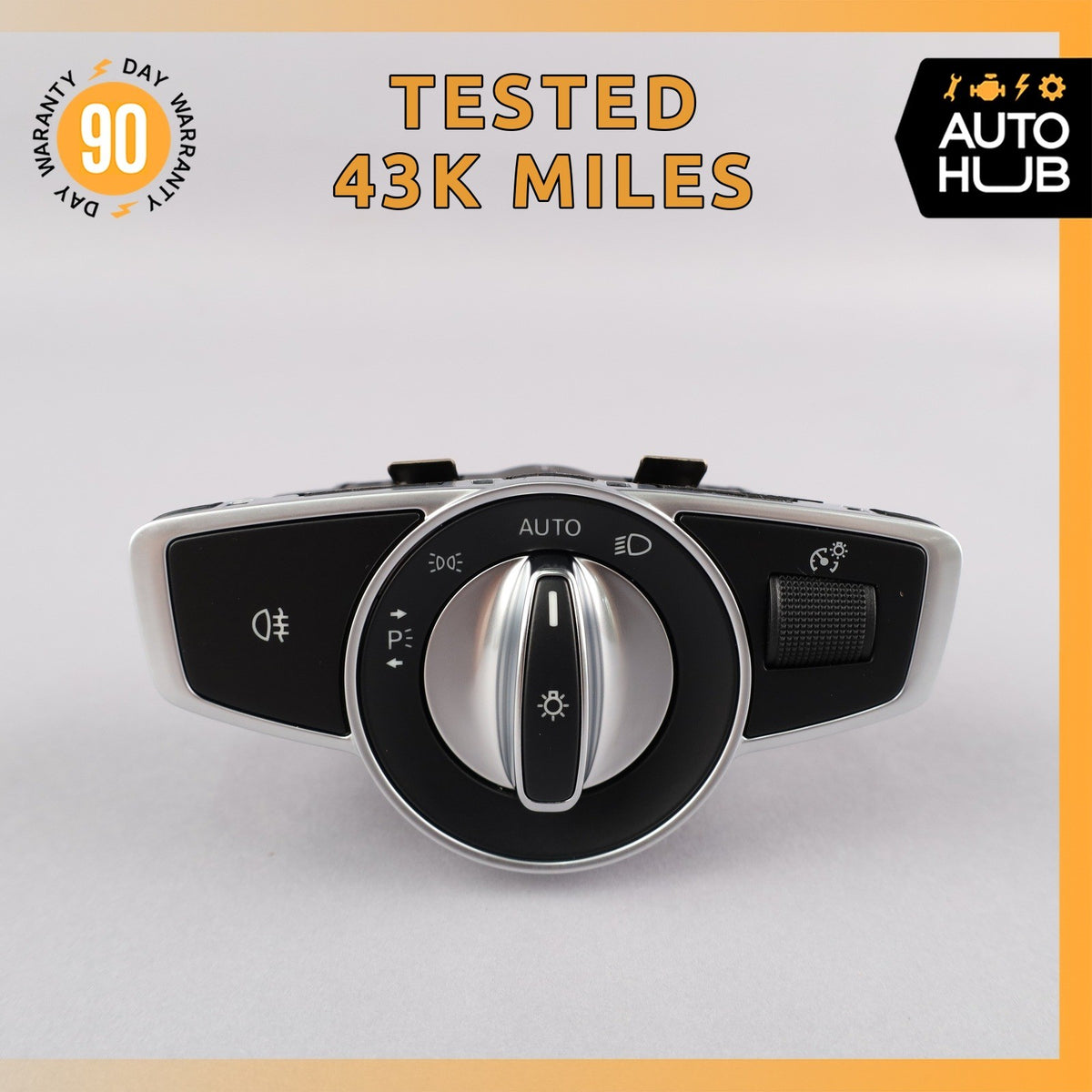 15-23 Mercedes W205 C63 AMG Headlight Fog Light Switch Control Module OEM 43k - photo 1