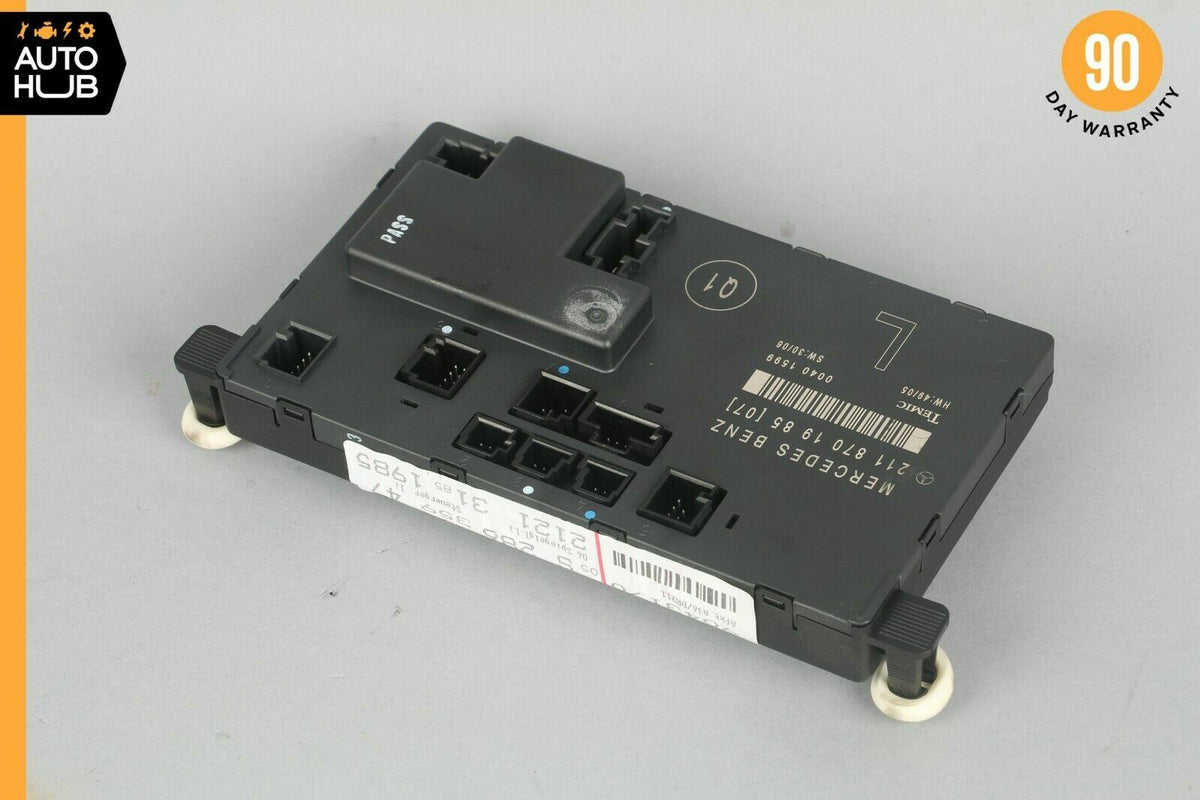 03-09 Mercedes W211 E550 E320 Front Left Side Door Control Module 2118701985 OEM - photo 3