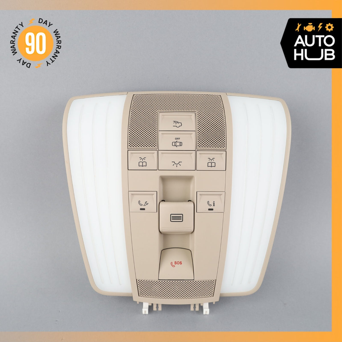 10-18 Mercedes W212 E350 E400 E550 Overhead Dome Light Lamp Beige OEM - photo 1