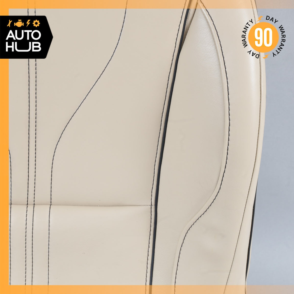13-15 Aston Martin DB9 Front Right Side Bottom Lower Seat Cushion Beige OEM 22k - photo 4