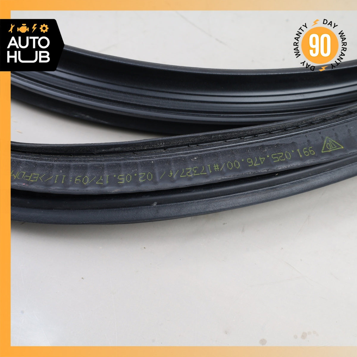 17-19 Porsche 991 911 Carrera 4S Coupe Right Side Door Weatherstrip Seal OEM - photo 13