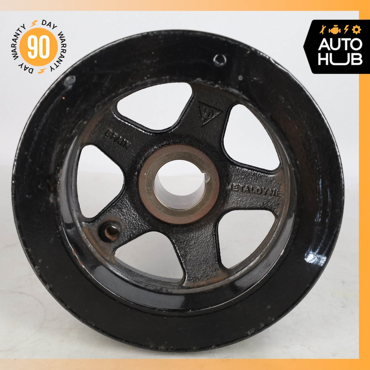 Porsche Cayenne 958 4.8L Crank Shaft Pulley Harmonic Dampener OEM - photo 5