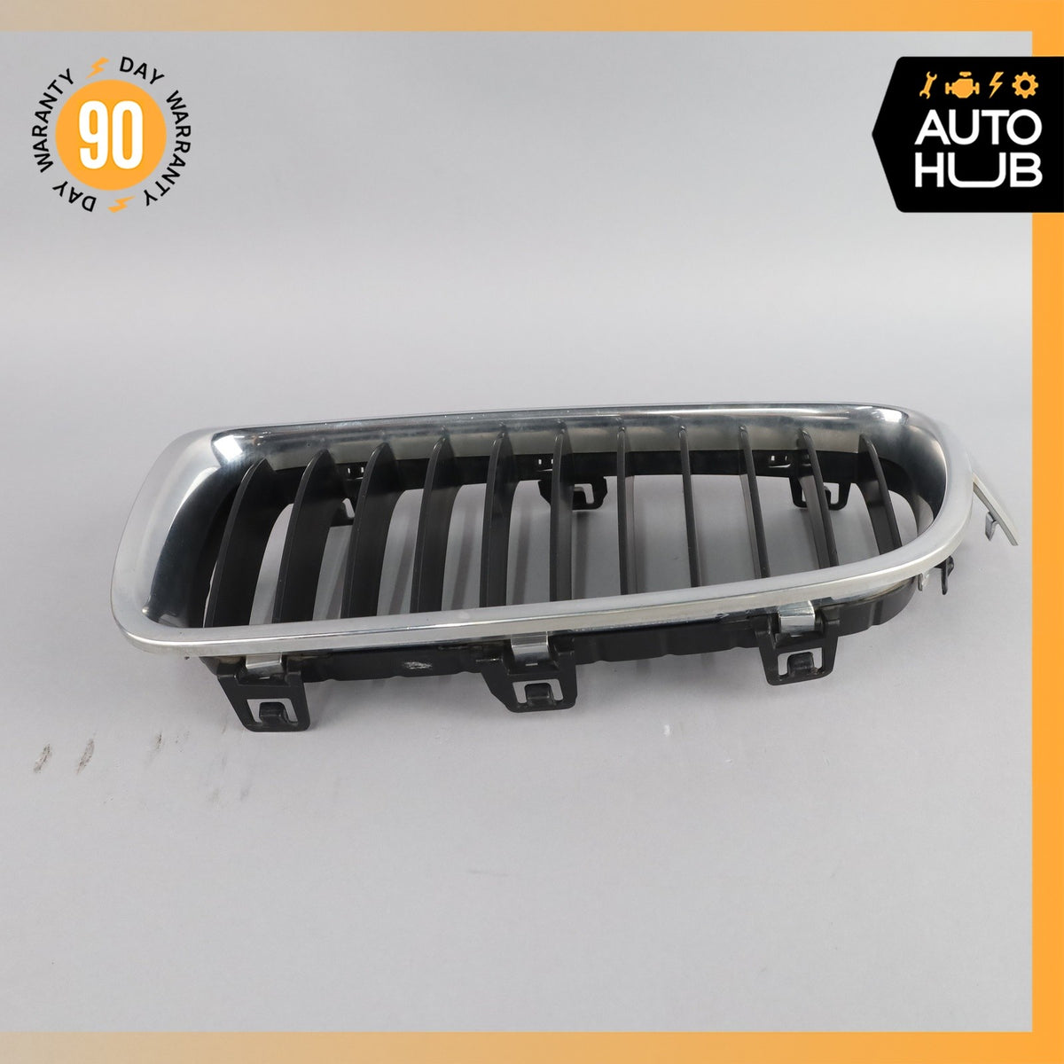 12-18 BMW F30 320i 335i Right & Left Side Radiator Hood Grill Grille OEM - photo 14