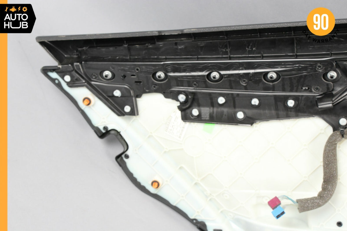 08-14 Mercedes W204 C63 AMG Rear Right Side Interior Door Panel Black OEM 72k - photo 8
