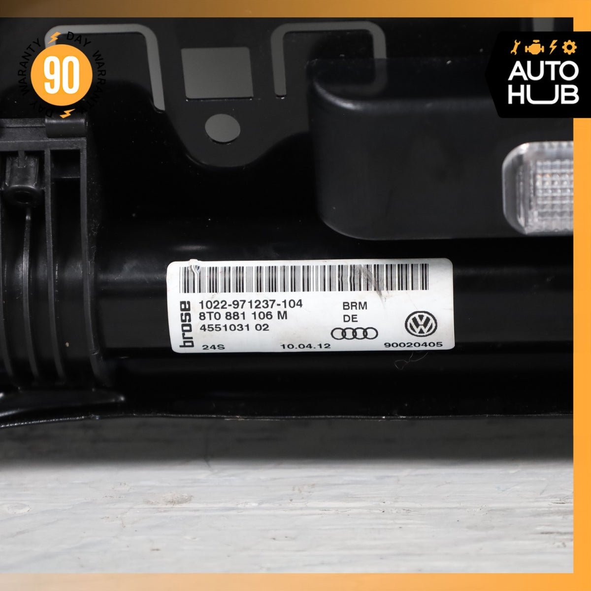 12-18 Bentley Continental GT GTC Lower Seat Track Rail Front Right Side OEM 73k - photo 10