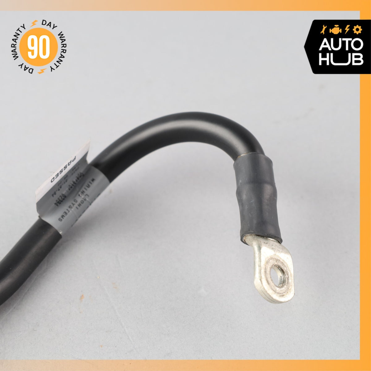 03-10 Bentley Continental GT GTC Negative Battery Cable Harness OEM 81k - photo 8