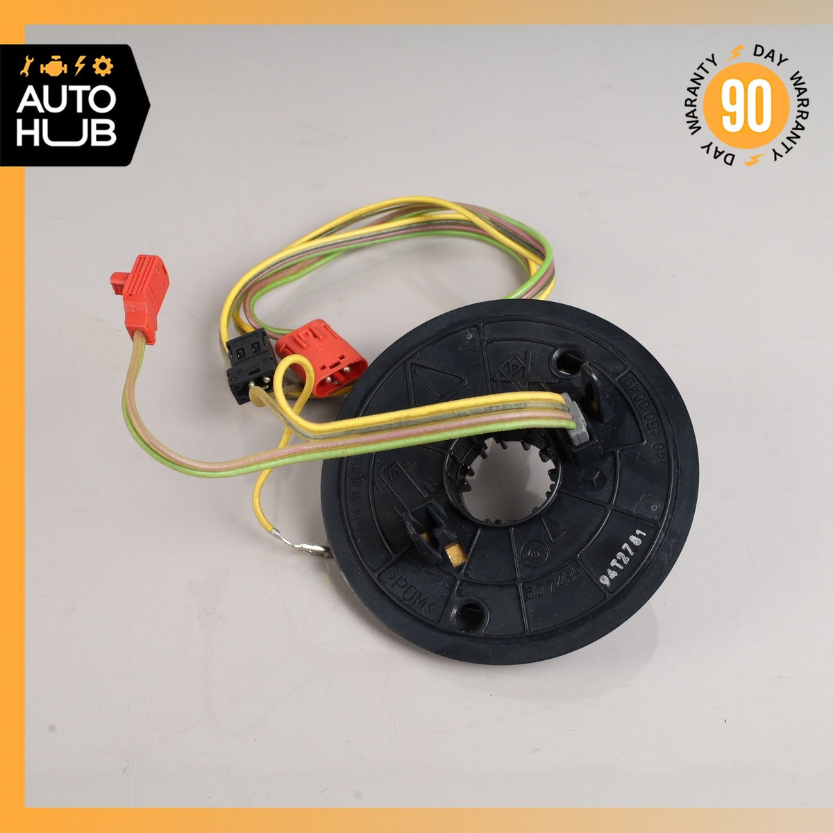 90-04 Mercedes W140 S320 SL320 Steering Column Angle Sensor Clock Spring OEM - photo 1