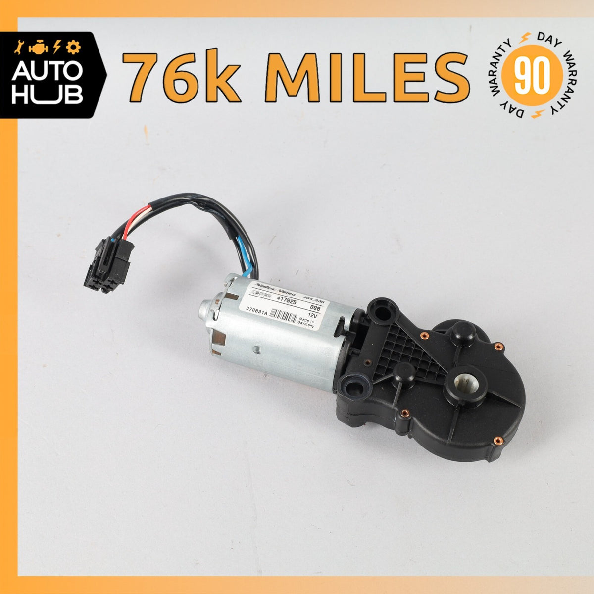 Maserati GranTurismo Front Right or Left Seat Backrest Adjustment Control Motor - photo 1