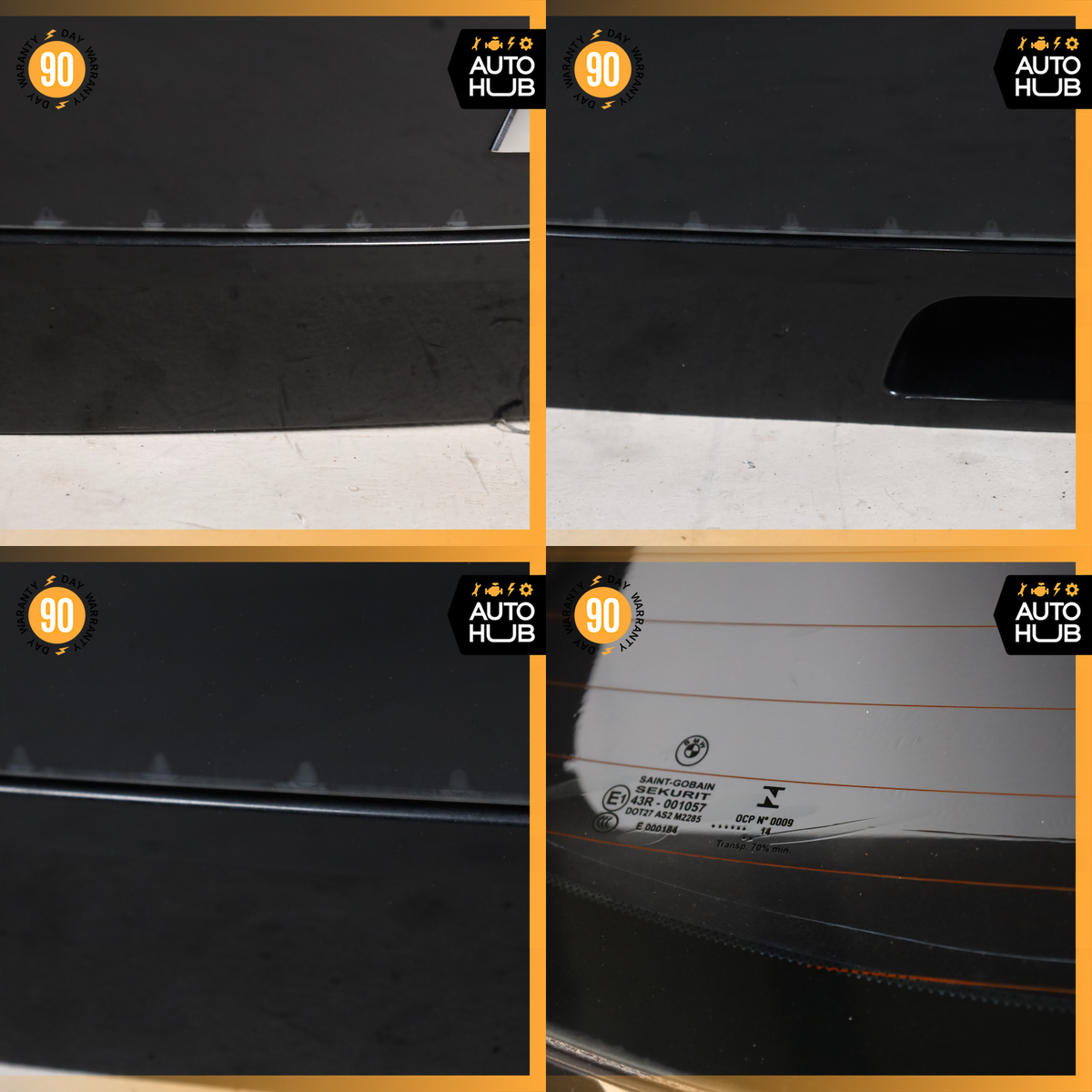 14-21 BMW i3 I01 Trunk Lid Tail Gate Hatch Shell Black OEM 43k - photo 12