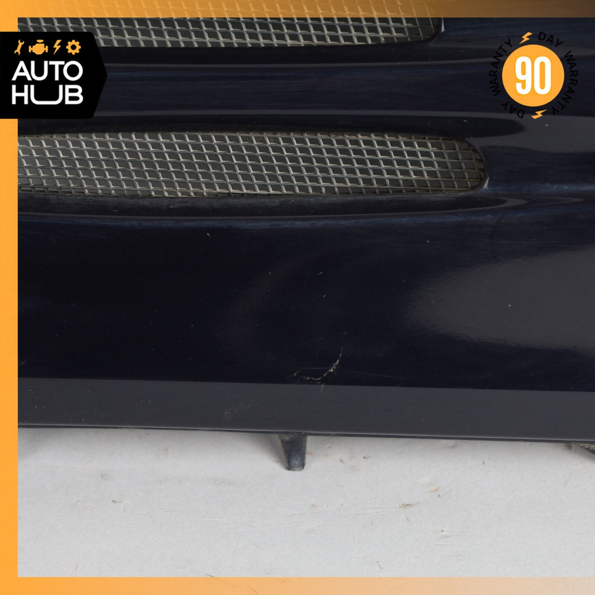 96-02 Mercedes R129 SL500 SL320 Front Left Driver Side Fender Molding Blue OEM - photo 5