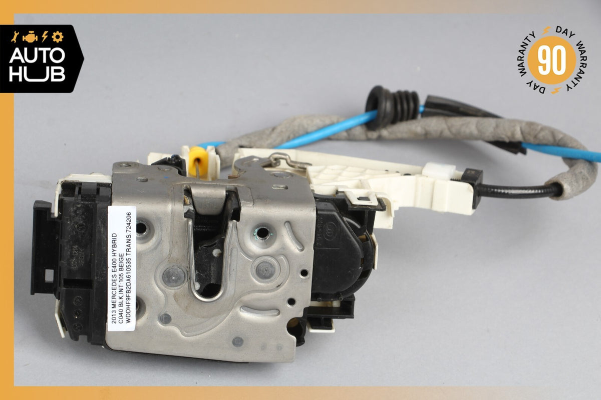08-20 Mercedes W212 E400 SLK350 Front Left Side Door Lock Latch Actuator OEM - photo 9
