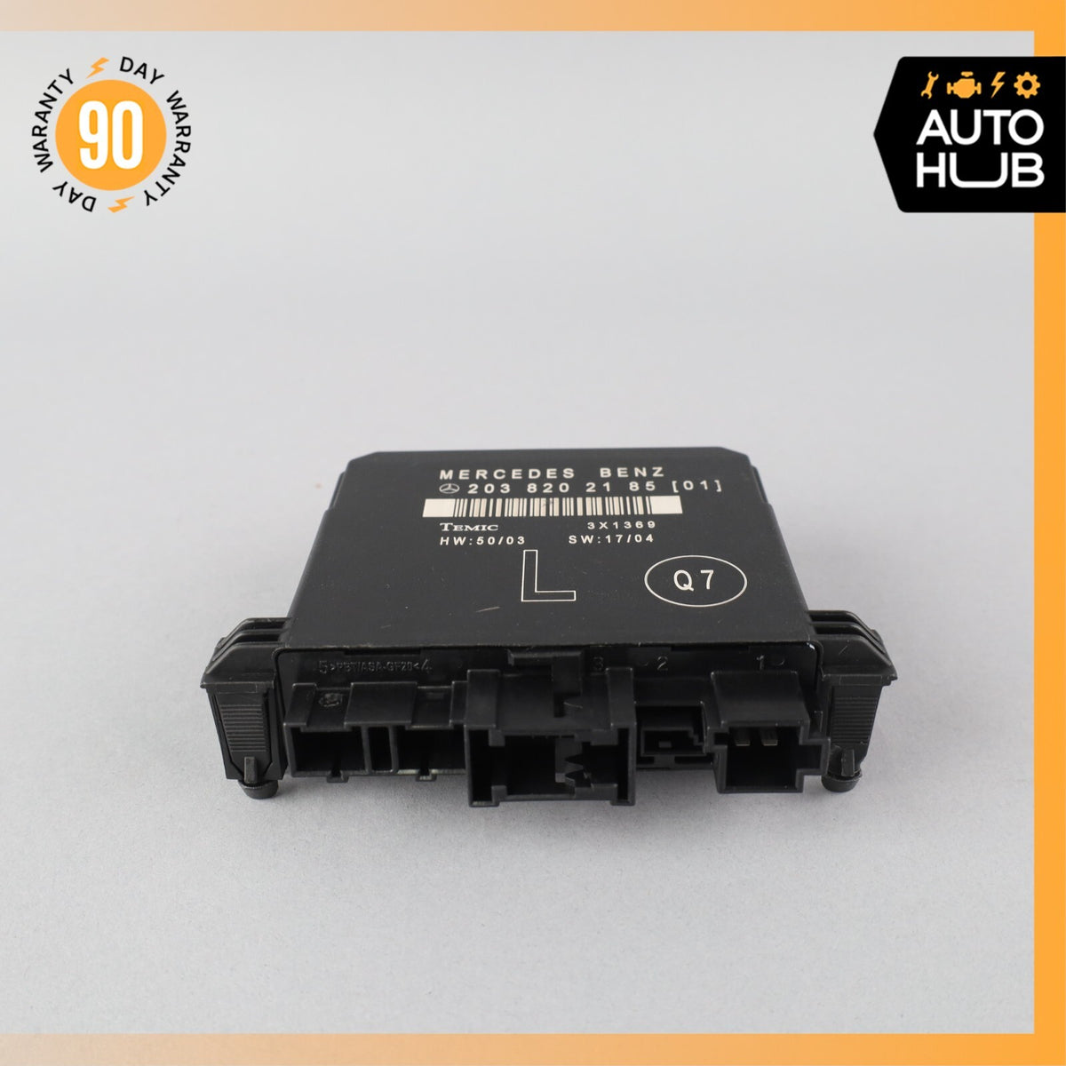 01-07 Mercedes W203 C55 C240 C320 Door Control Module Rear Left 2038202185 OEM - photo 5