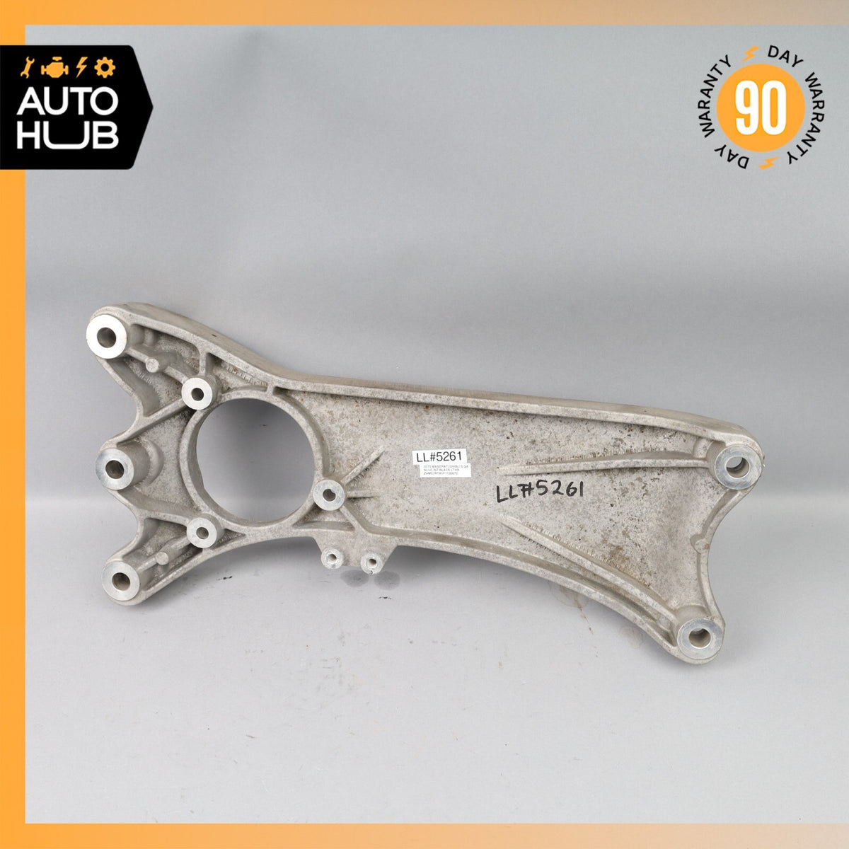 14-20 Maserati Ghibli Quattroporte SQ4 AWD Gearbox Transmission Mount Bracket - photo 7