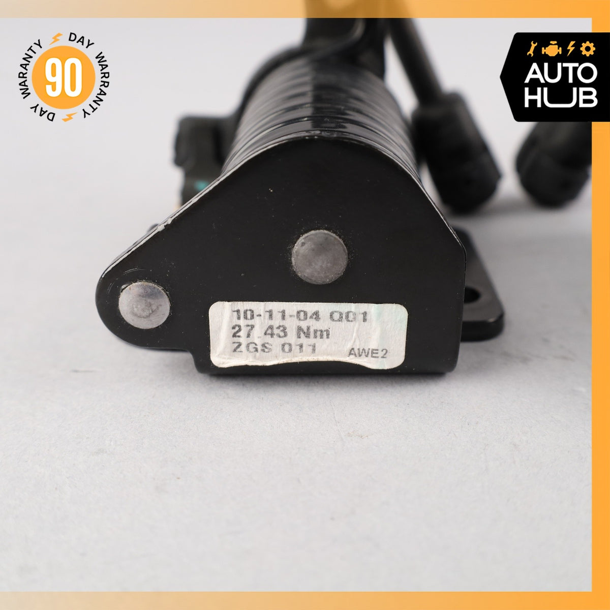 Mercedes W207 E350 E400 Convertible Trunk Lid Hinge Torsion Spring Strut Set OEM - photo 11
