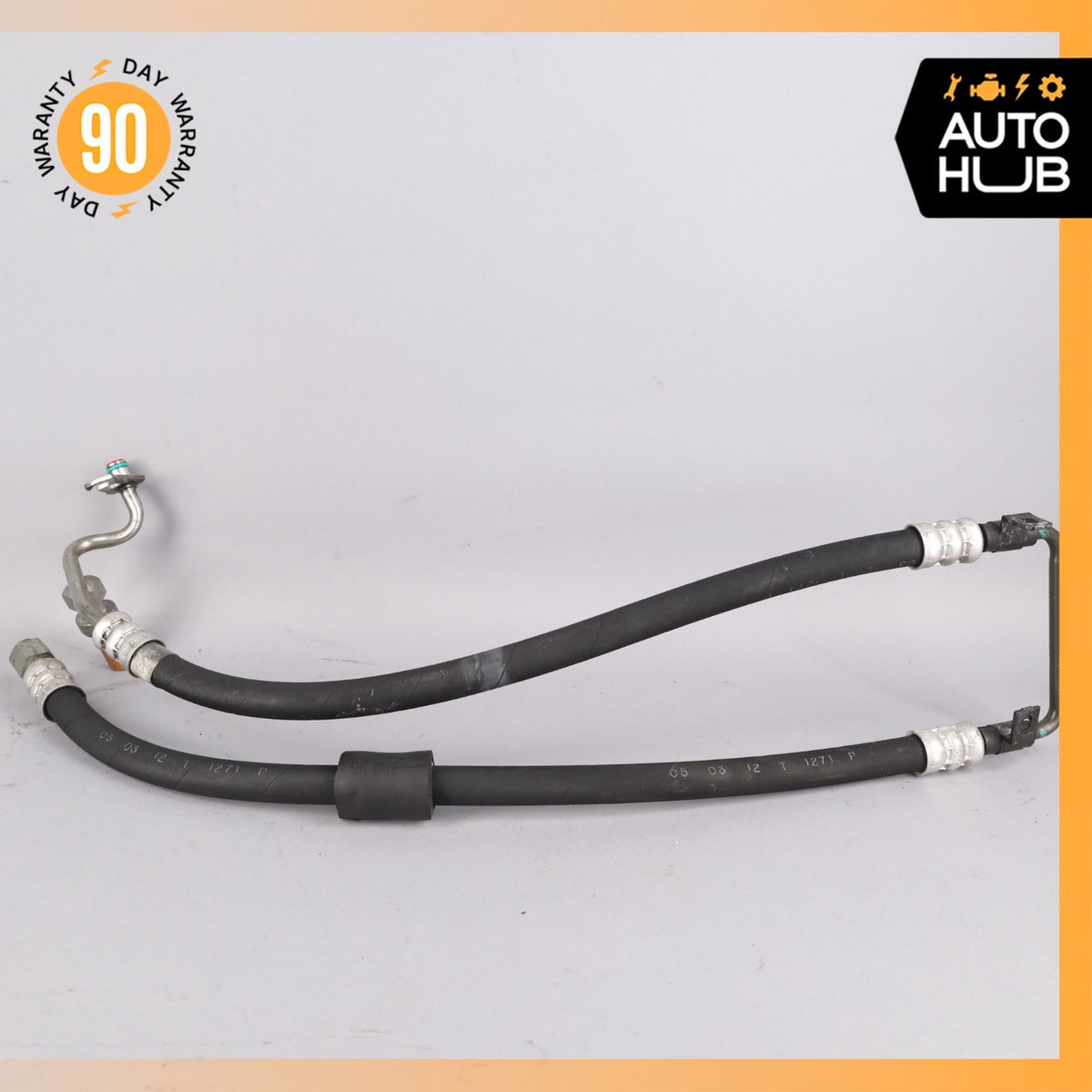 06-17 Aston Martin V8 Vantage Power Steering High Pressure Line Hose OEM 26k - photo 10