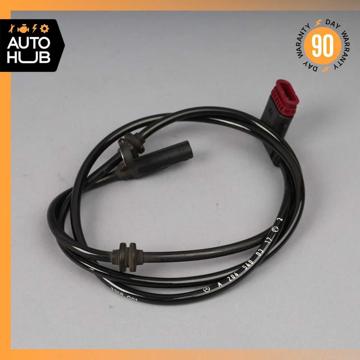 08-14 Mercedes W204 C300 C250 C350 Rear ABS Wheel Speed Sensor 2045400317 OEM - photo 5